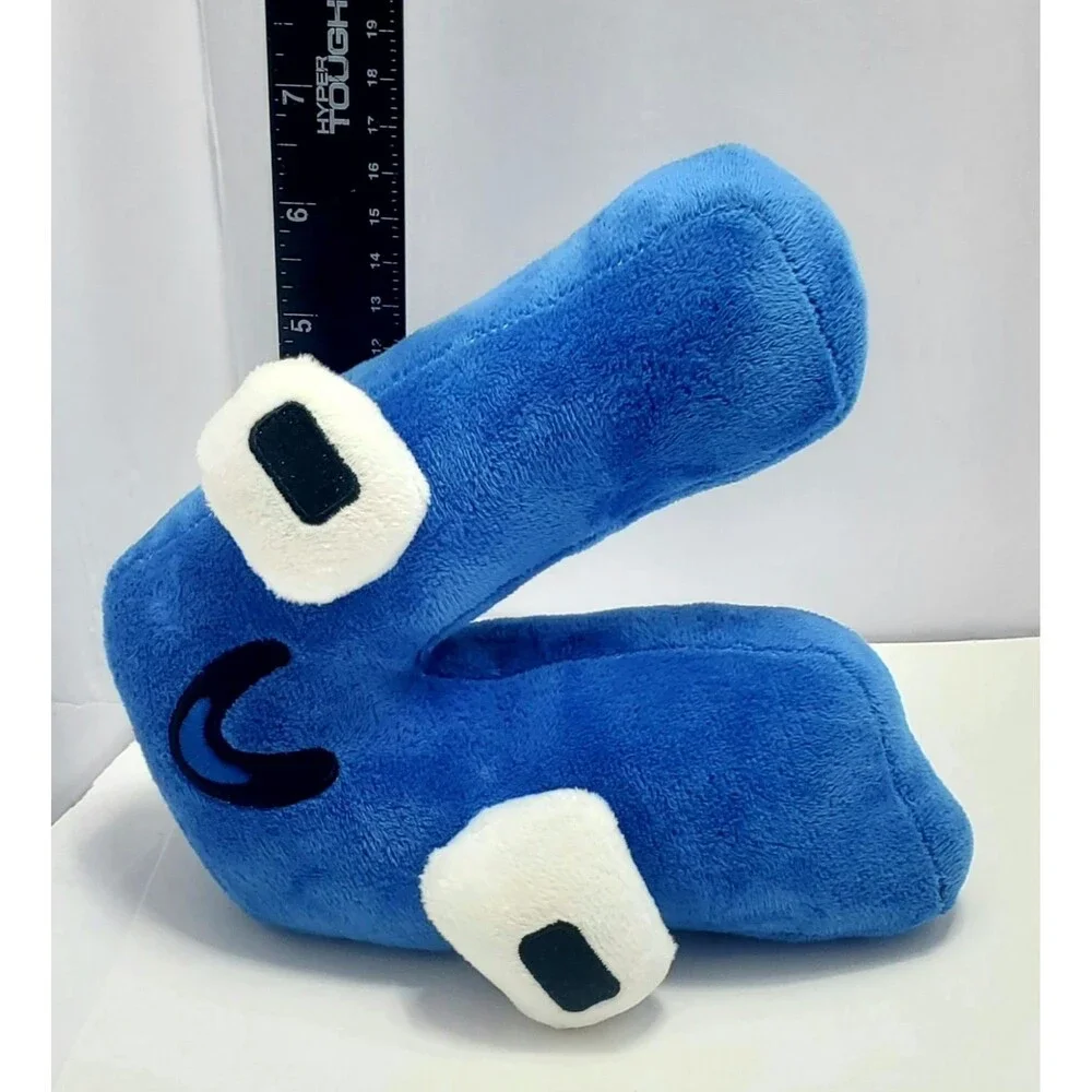 Alphabet Lore Letter V Plush Blue 8